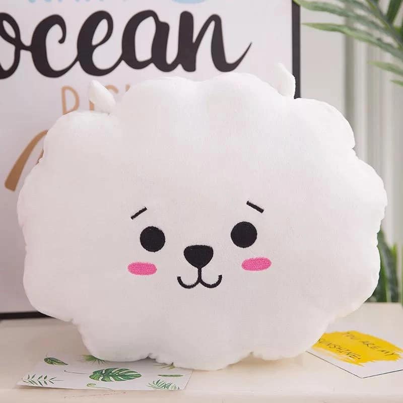 bt21 face cushion plushie pillow dup