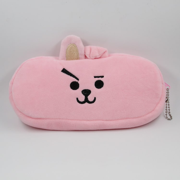 BT21 Fuzzy Pencil Case