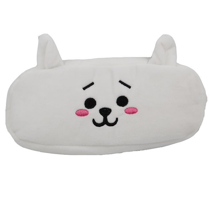 BT21 Fuzzy Pencil Case