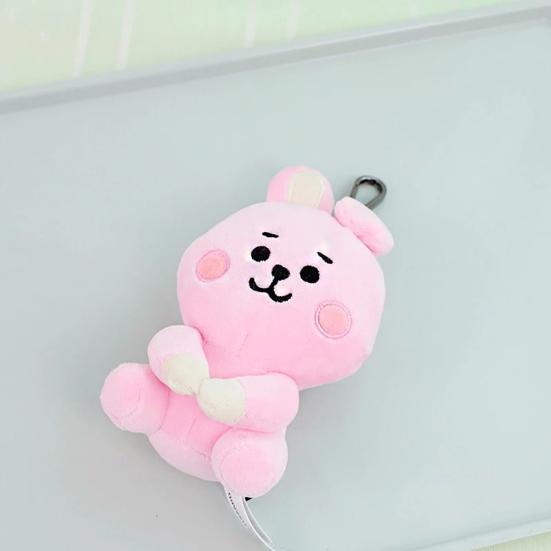 BT21 Keychain - BTS BT21 Sitting Doll Keychain – KOJA INDIA