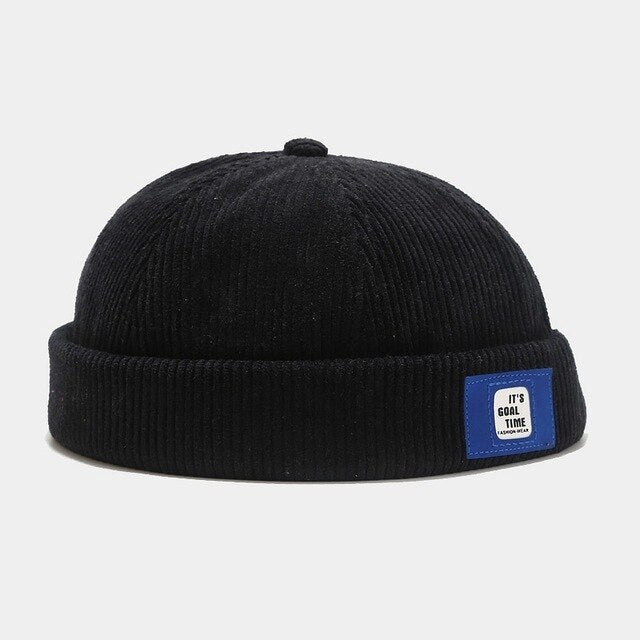 Vintage Cordruoy Dockers Hat | Unisex sailor cap