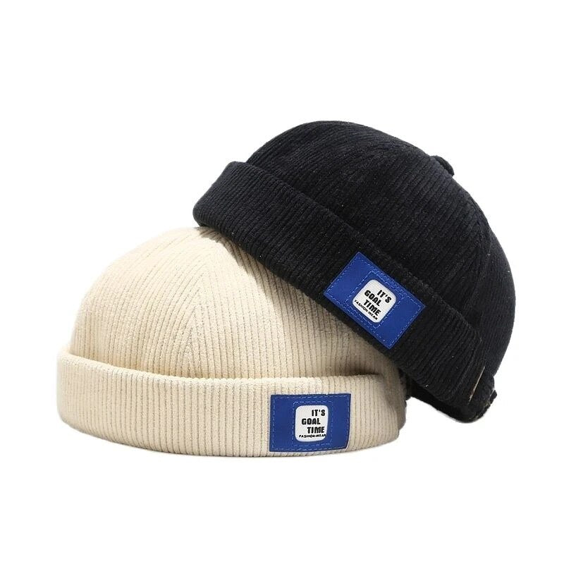 Vintage Cordruoy Dockers Hat | Unisex sailor cap