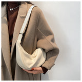 Minimalist Dumpling Messenger Bag