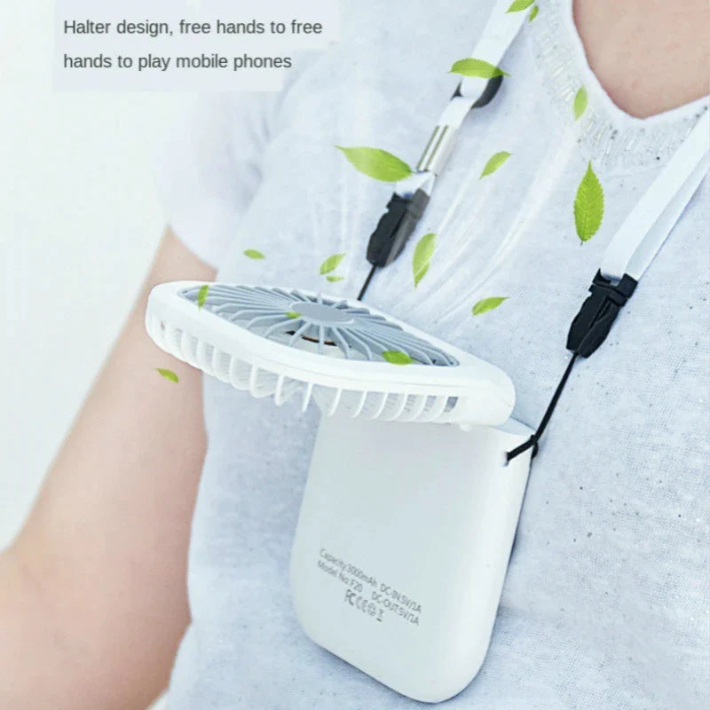 Hand Free USB portable Fan