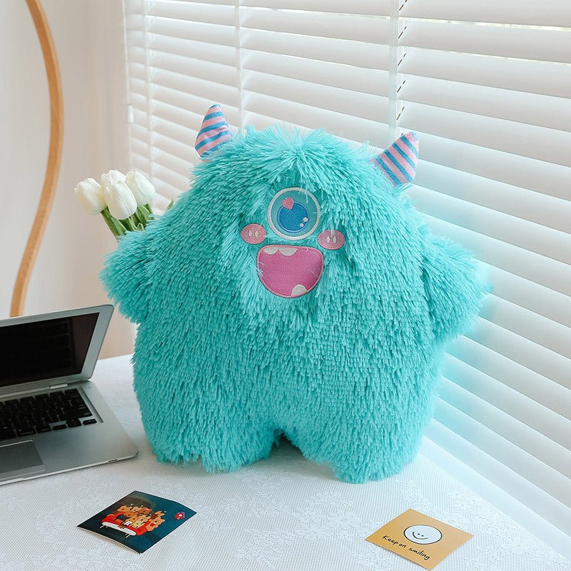 Cute Little Monster blue plushies